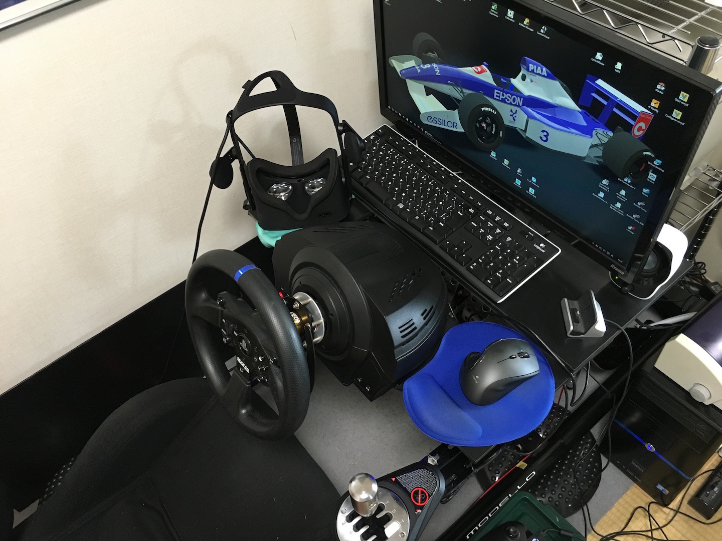 Psvr ハンコンの設置って面倒そうだけど みんなどうしてるの 画像あり Vr Rendez Vous